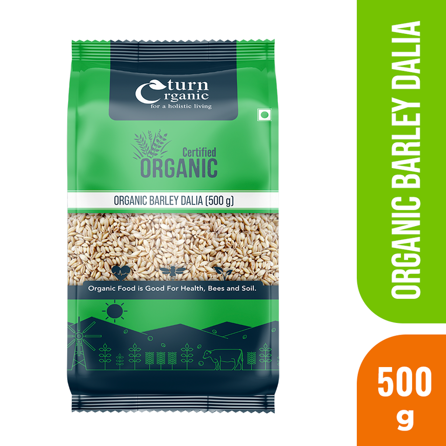 Organic Barley Dalia- 500g| Turn Organic