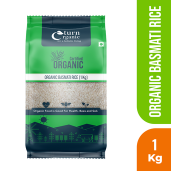 Organic Basmati Rice White 1kg