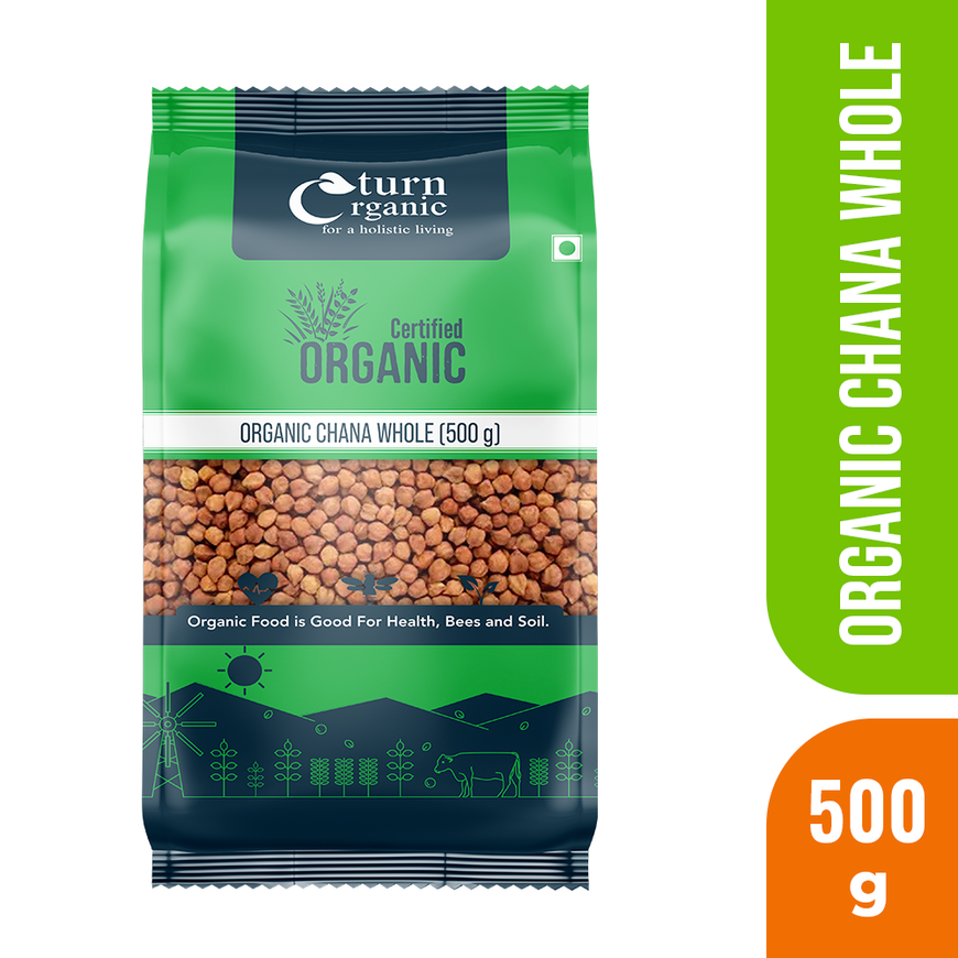 Organic Chana whole- 500g