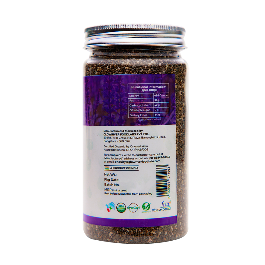 Turn Organic Chia Seeds- 300g