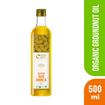Organic Groundnut Oil- 500ml