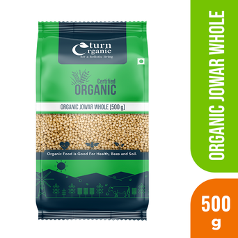 Organic Jowar Flour (500gm) – Turn Organic
