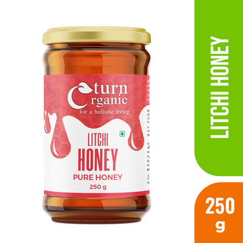 Organic Litchi Honey 250g