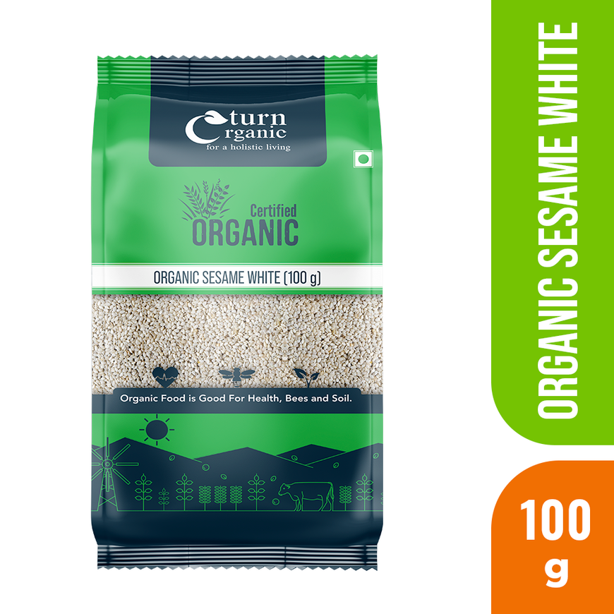 Organic Sesame White- 100g