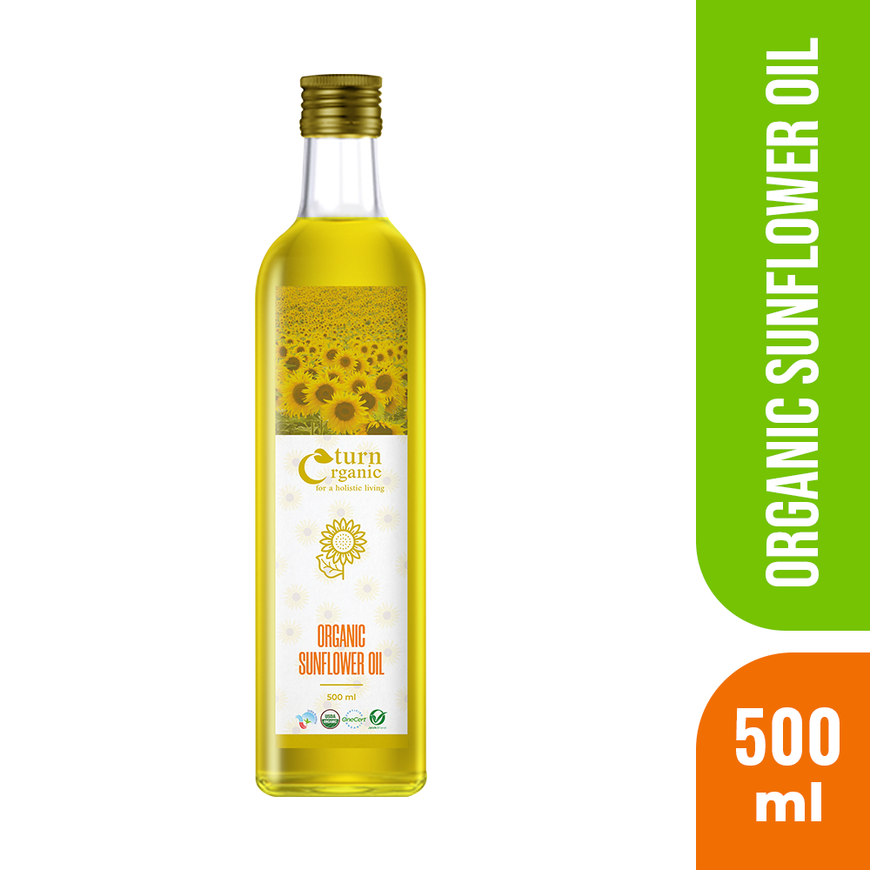 Organic Sunflower Oil- 500ml