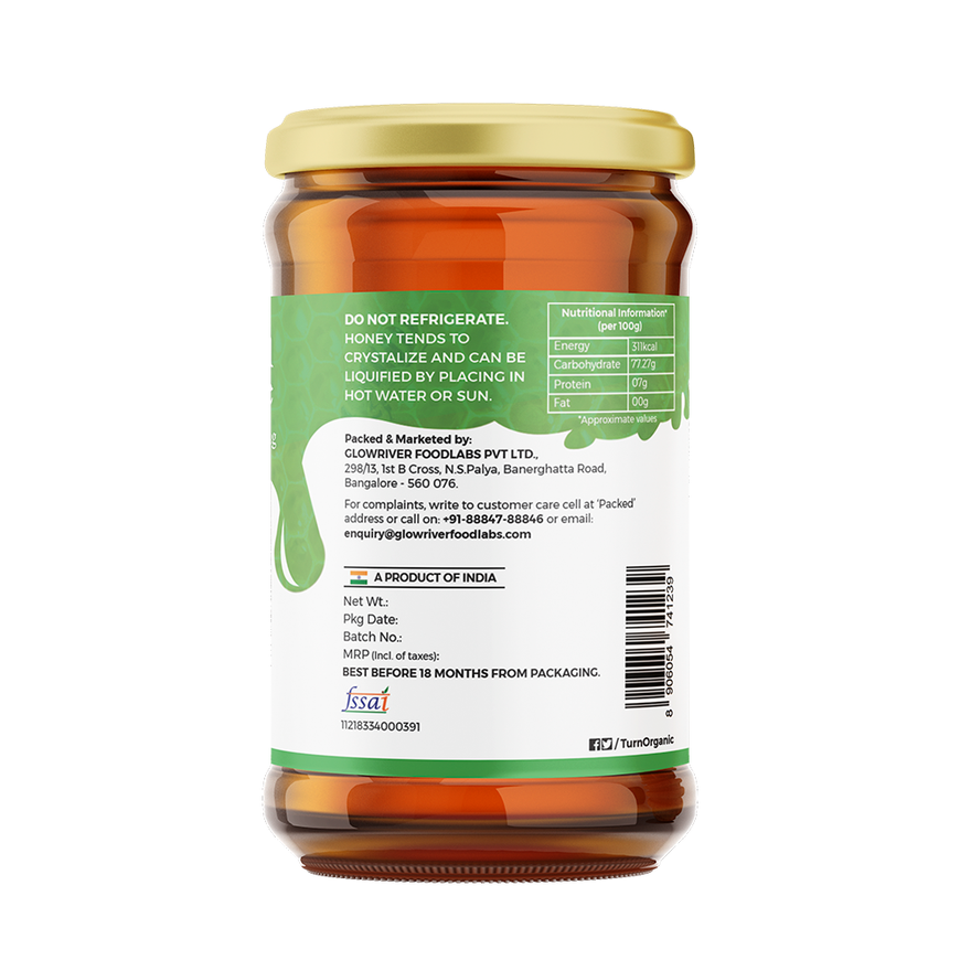 Organic Tulsi Honey- 250g