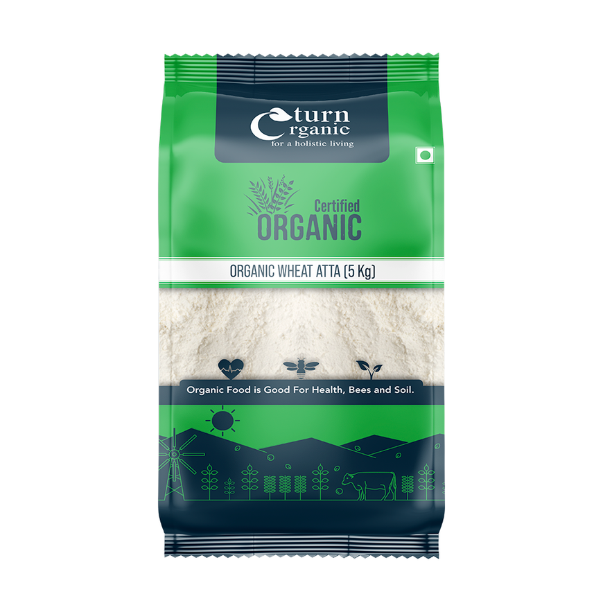 Organic Whole Wheat Atta- 1kg